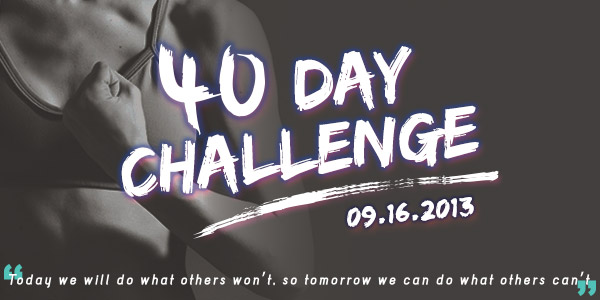 40 Day Challenge Banner Medium