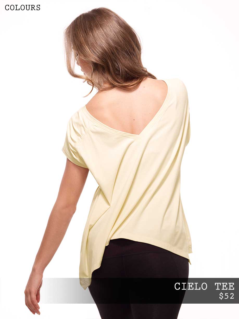 cielo tee lime