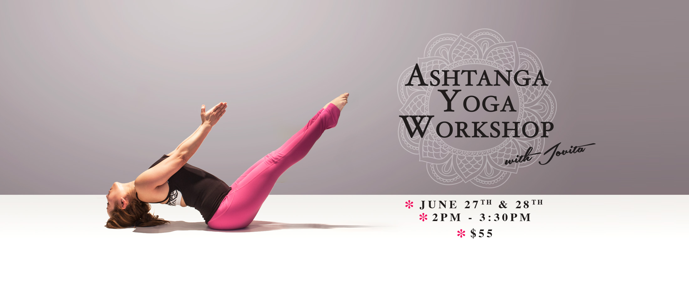 ashtanga workshop hot yoga markham jovita